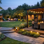 Jak zaplanować funkcjonalny ogród przy domu: podział na strefy, ścieżki i oświetlenie